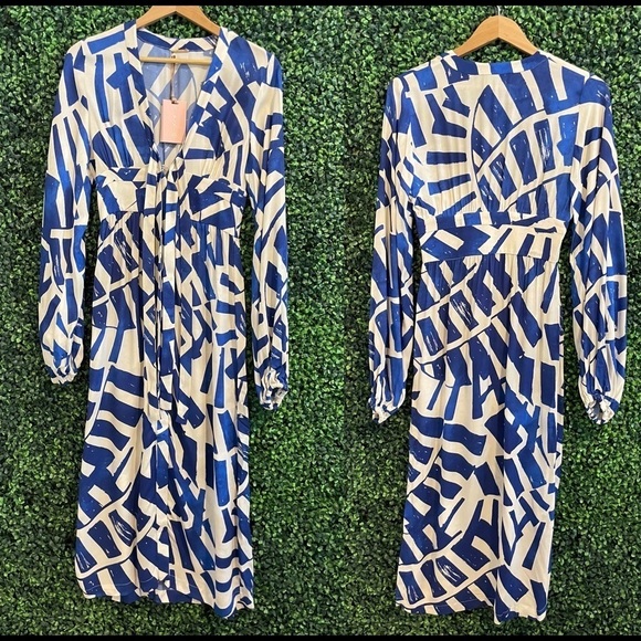 NWT ALEXIS Brazil Dress in Royal Blue - Picture 12 of 12